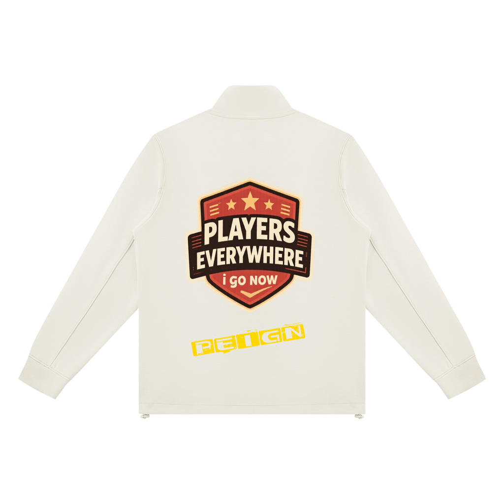 PEIGN Unisex Stand Collar Jacket
