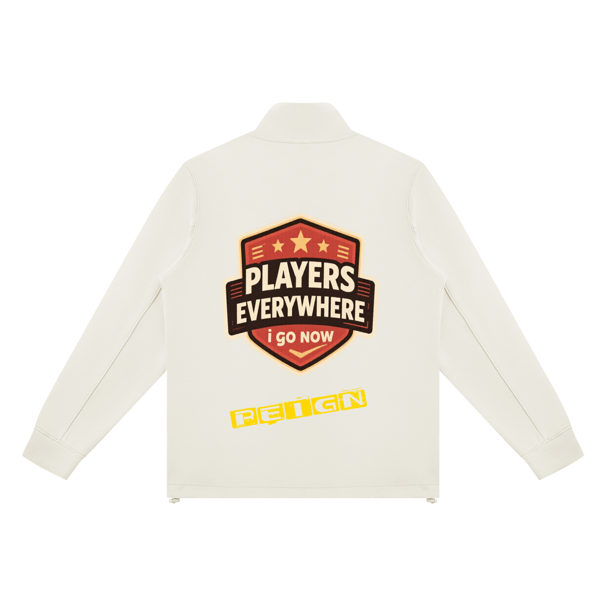 PEIGN Unisex Stand Collar Jacket