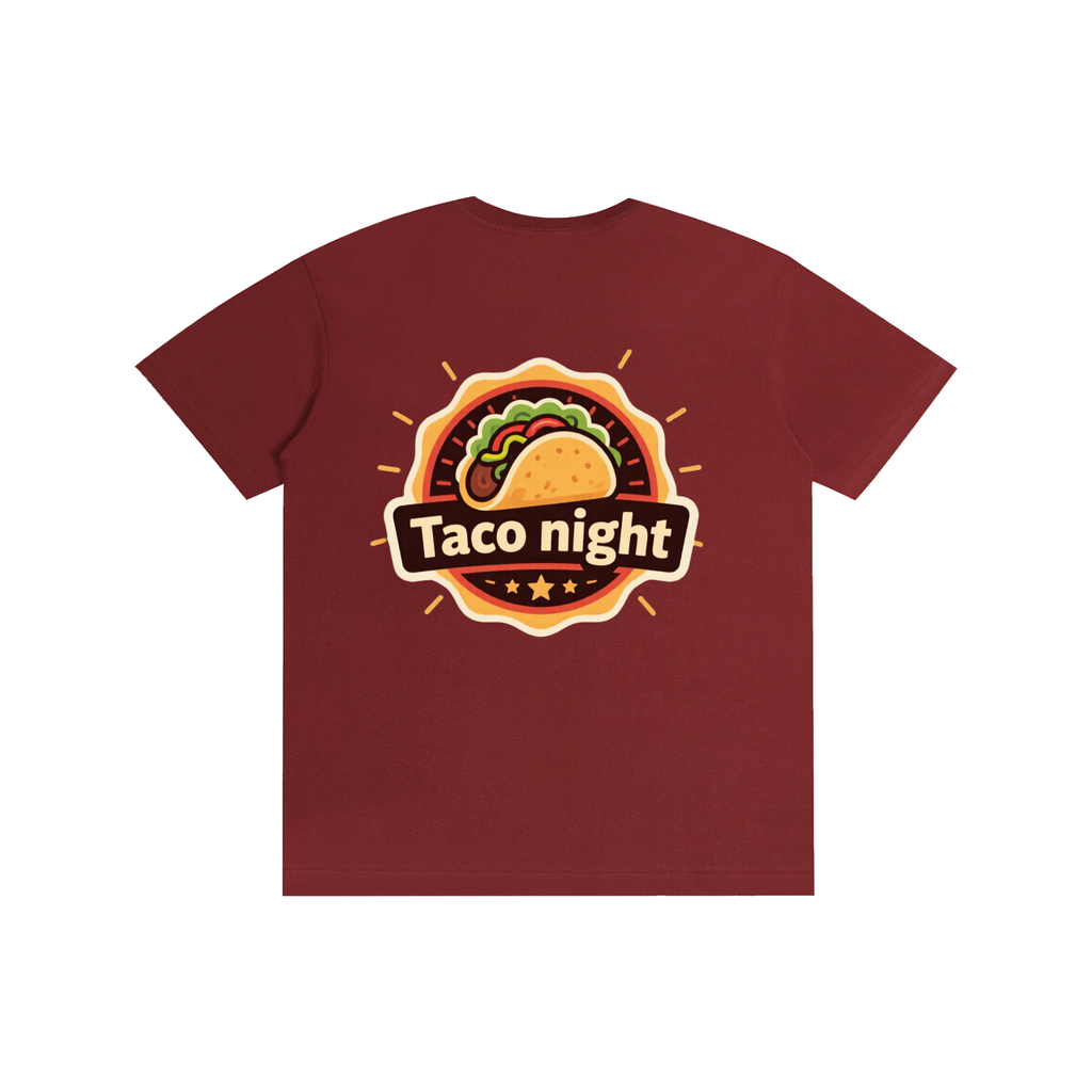 Taco night Pure Cotton Unisex T-Shirt