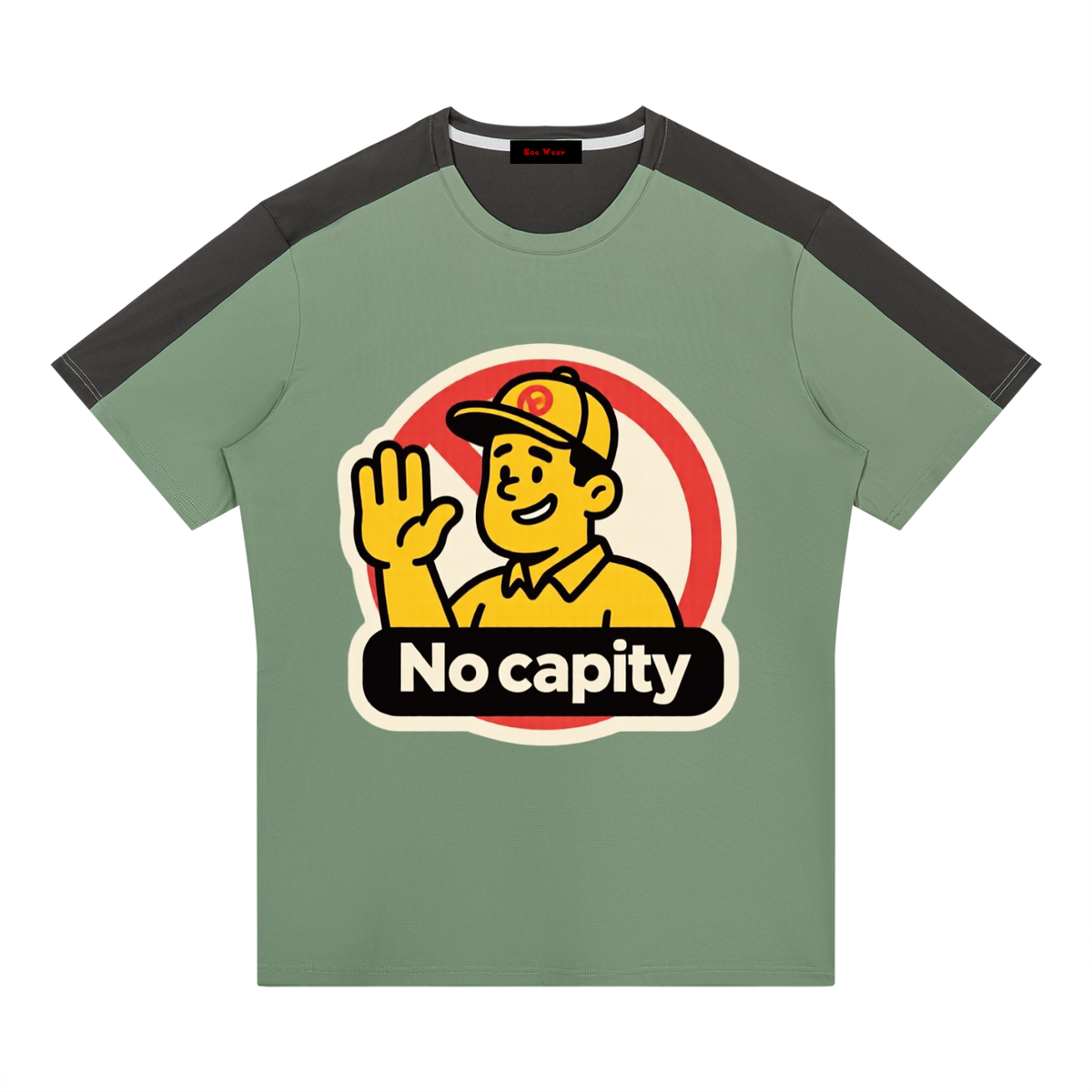 No capity Men's Color Block Performance T-Shirt