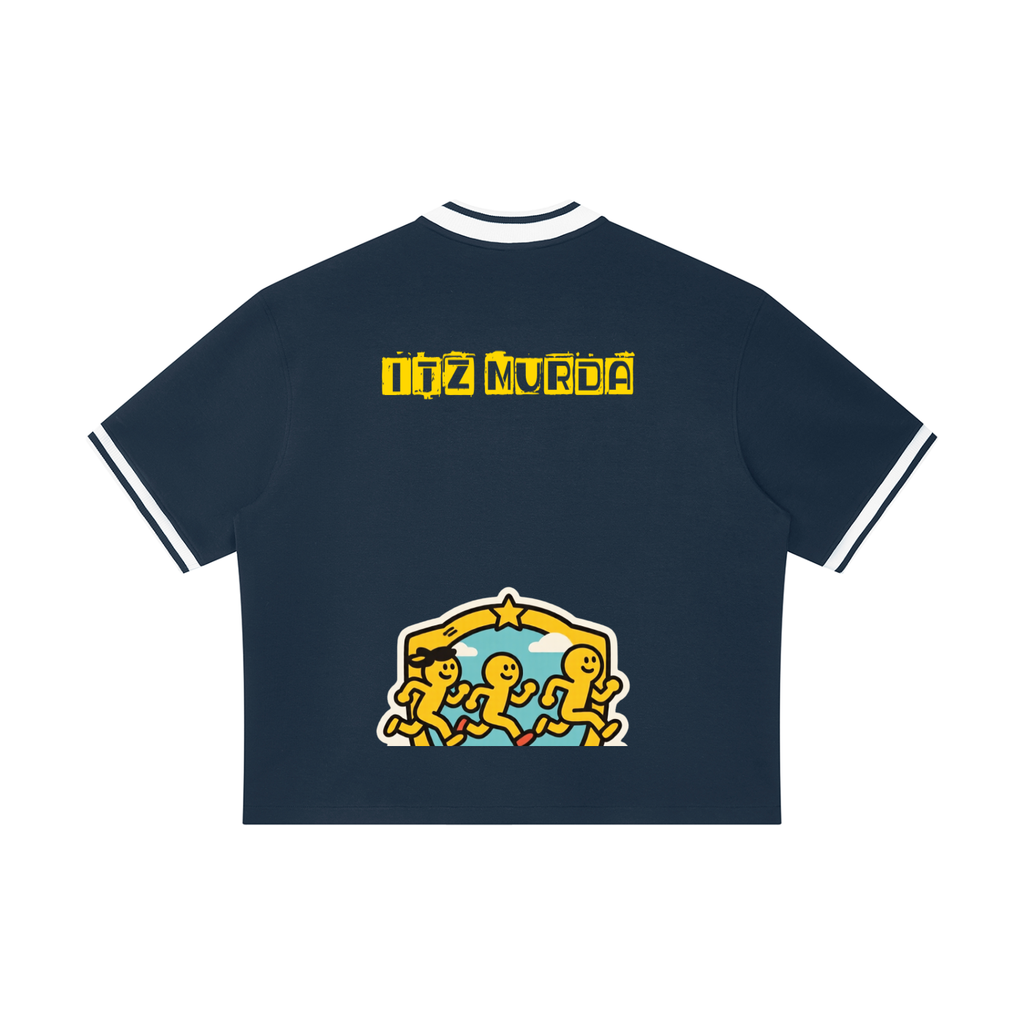 Itz murda Unisex Oversized Baseball Jersey