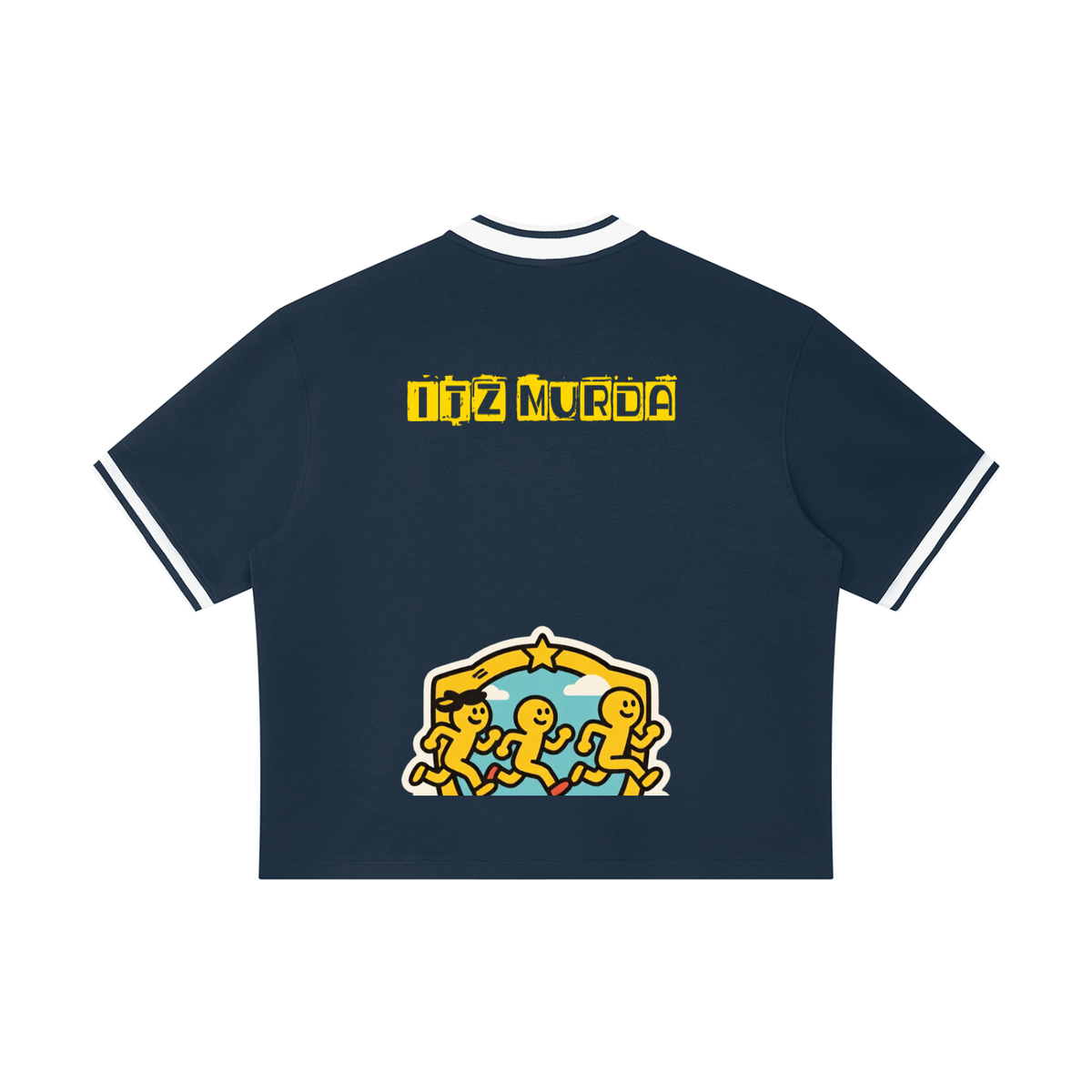 Itz murda Unisex Oversized Baseball Jersey