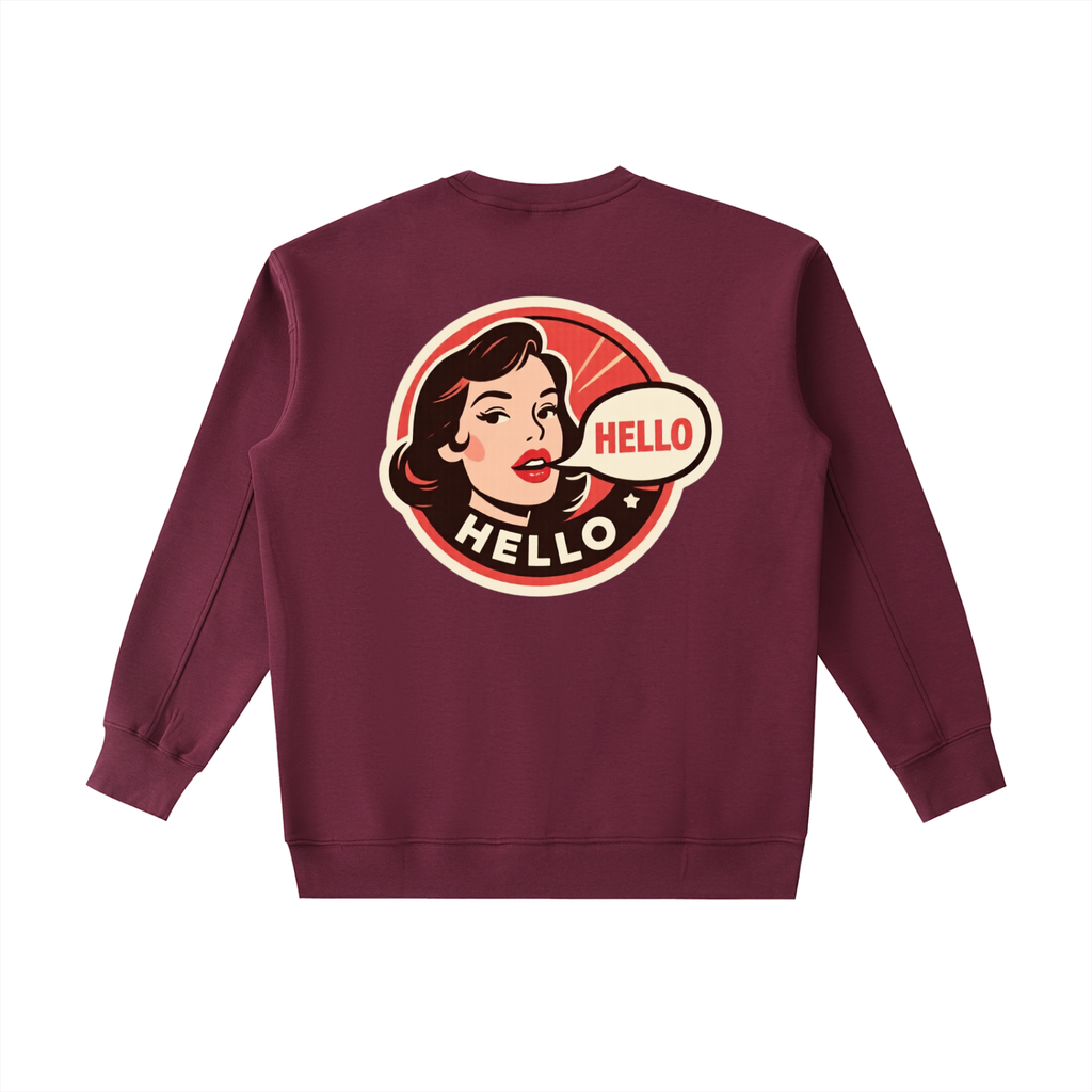 Soe Wear Hello Heavyweight Crewneck Sweatshirt