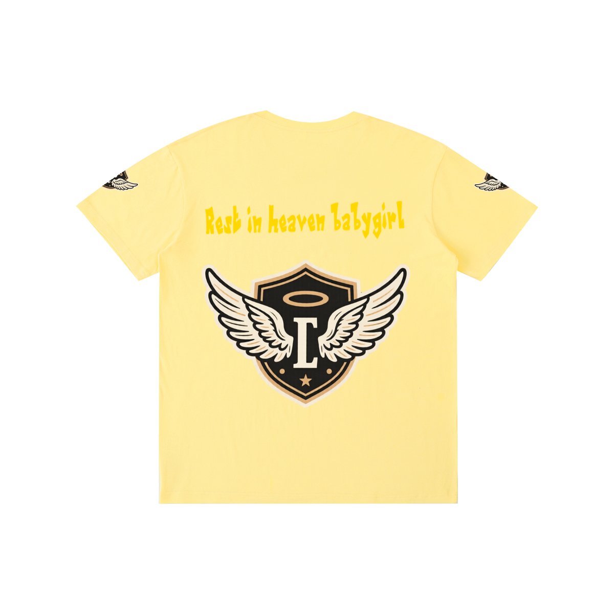 Rest in heaven babygirl Pure Cotton Unisex T-Shirt
