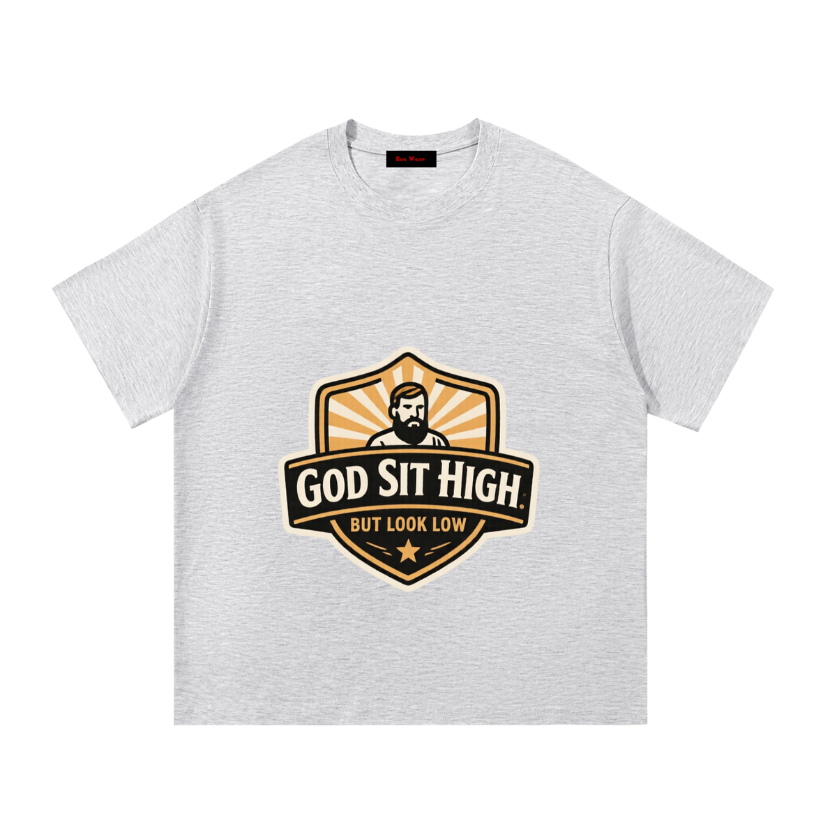 God sit high Essential Cotton T-Shirt
