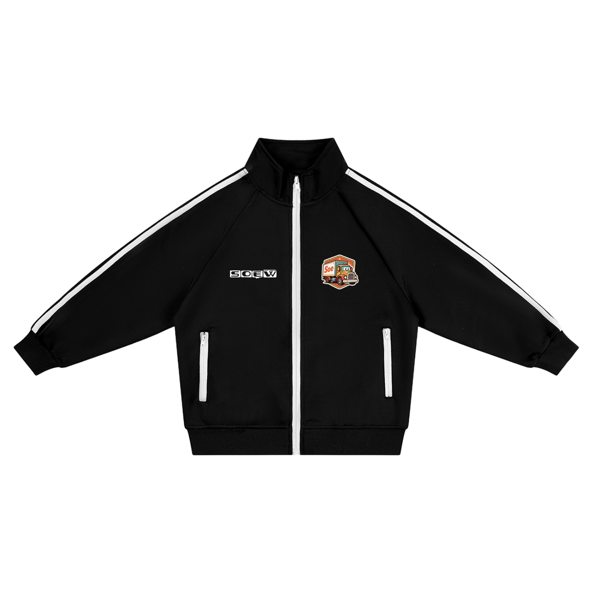Soe Truck Kids’ Contrast Tape Coach Jacket