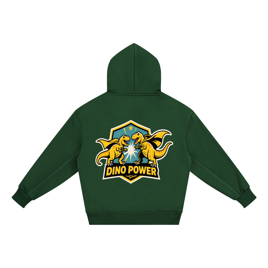 Dino power Essential Kids' Fleece Hoodie