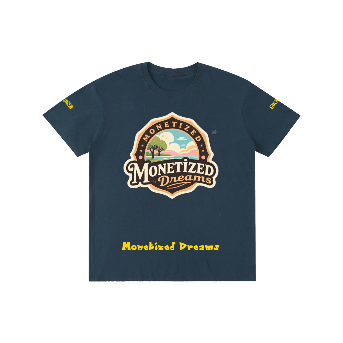 Monetized Dreams Pure Cotton Unisex T-Shirt