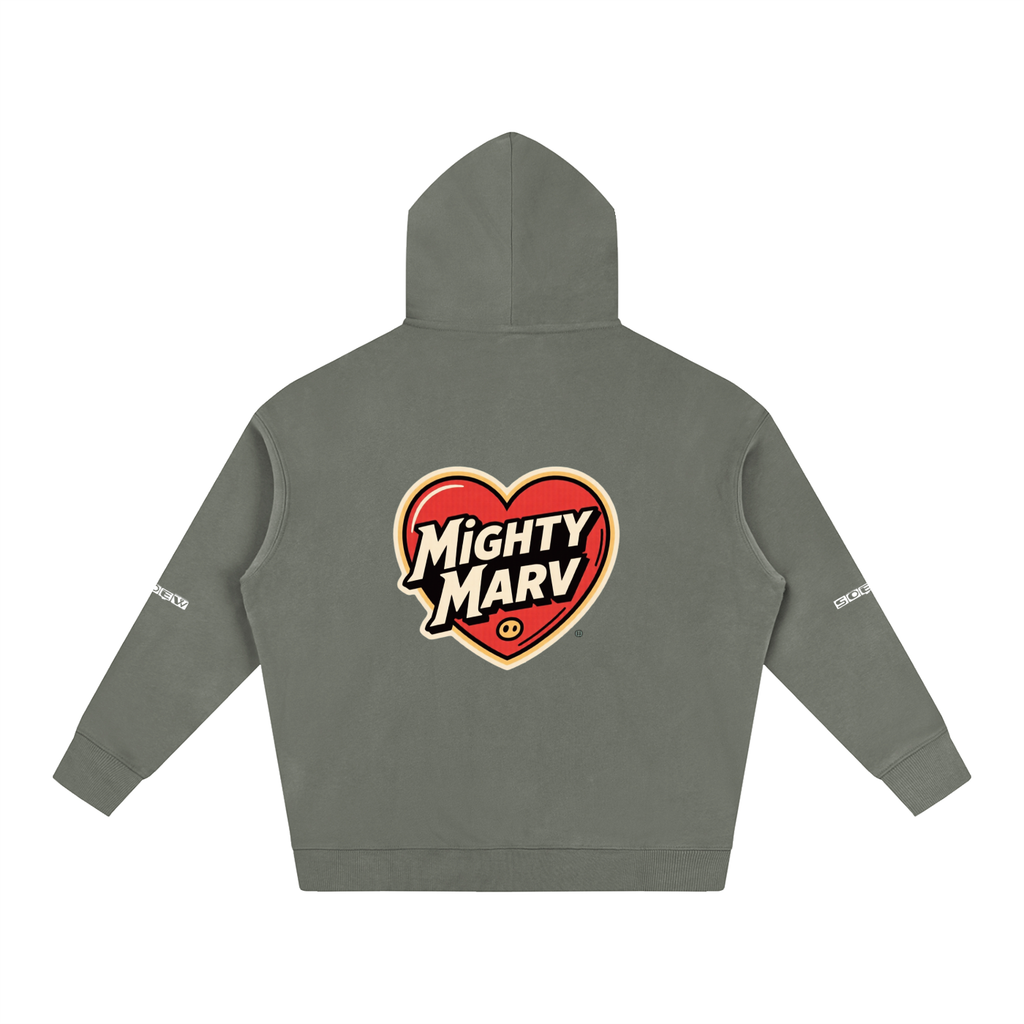 Mighty Marv Oversize Fleeced Hoodie