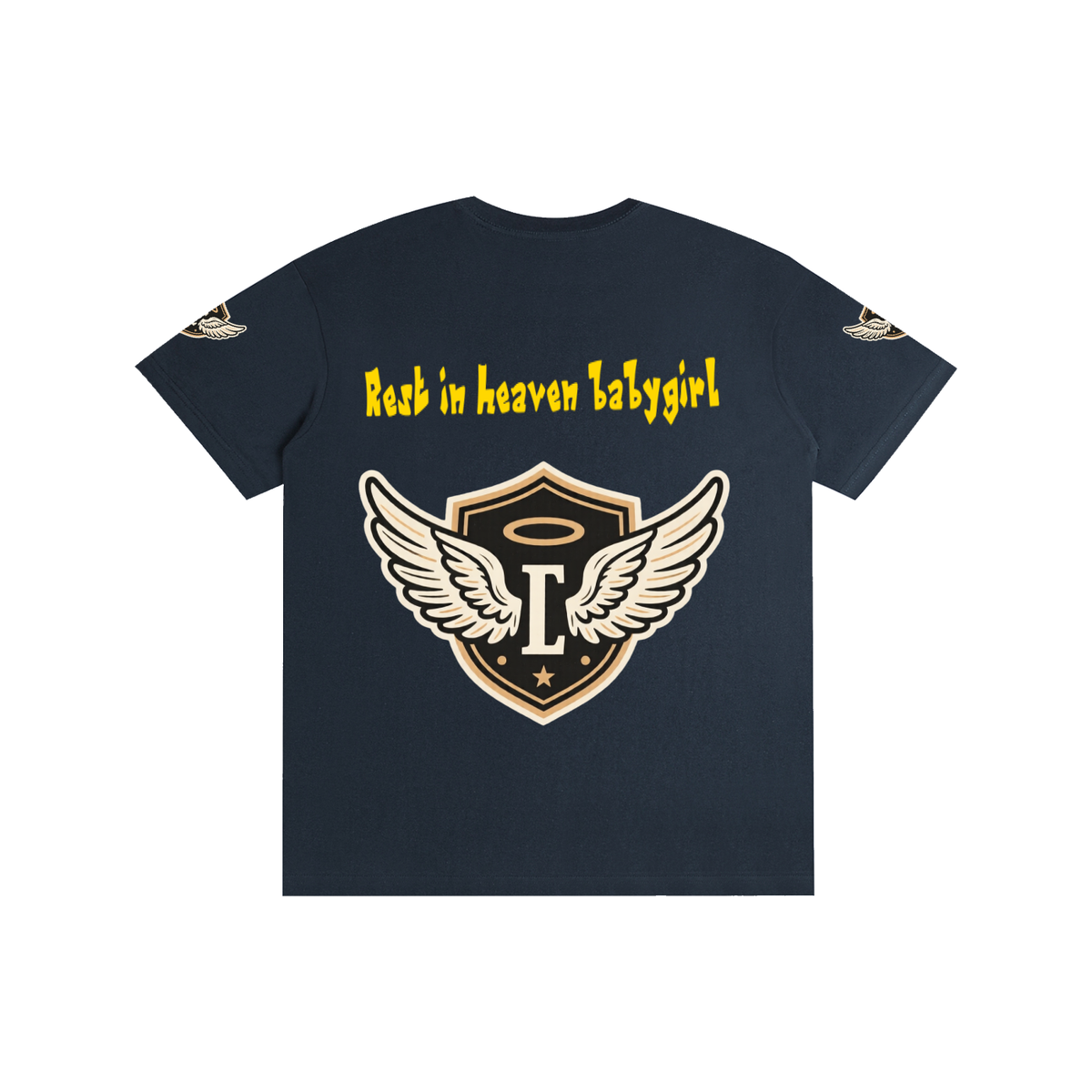 Rest in heaven babygirl Pure Cotton Unisex T-Shirt