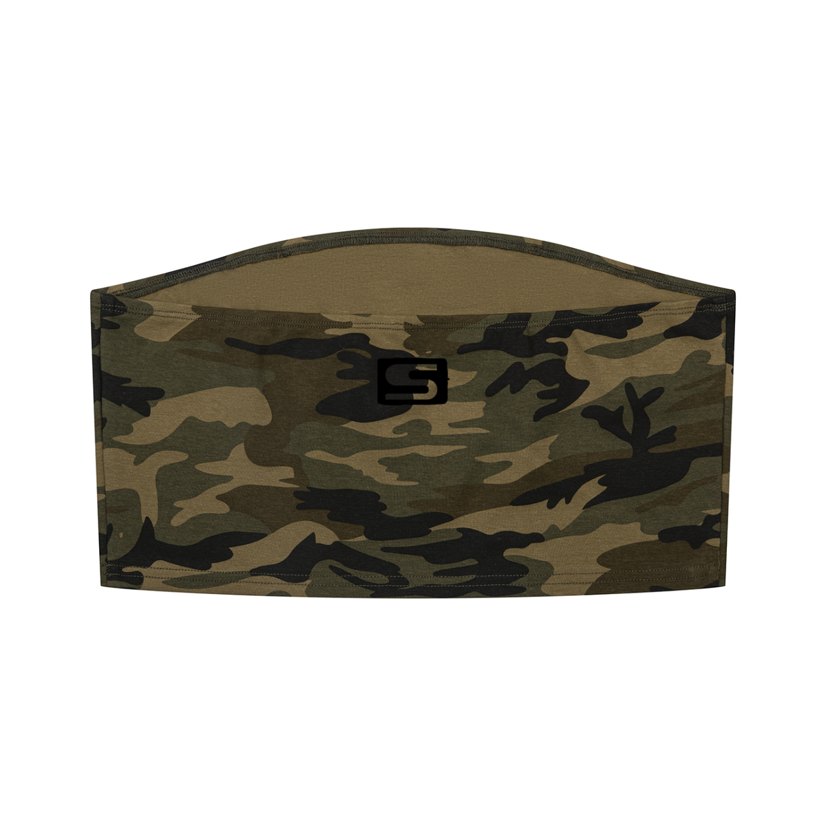 Soew Women’s Camo Cropped Tube Top