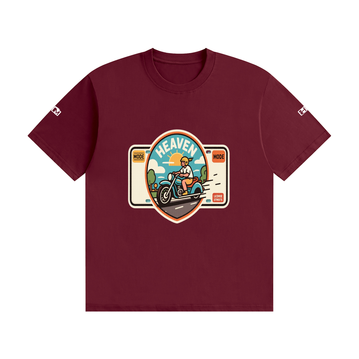Heaven mode Unisex Seamless Cotton T-Shirt