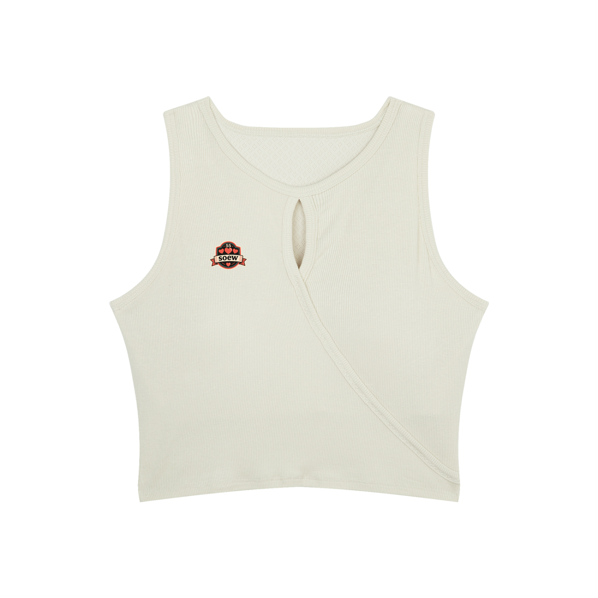 55 hearts Women’s Hollow-Out Yoga Tank Top