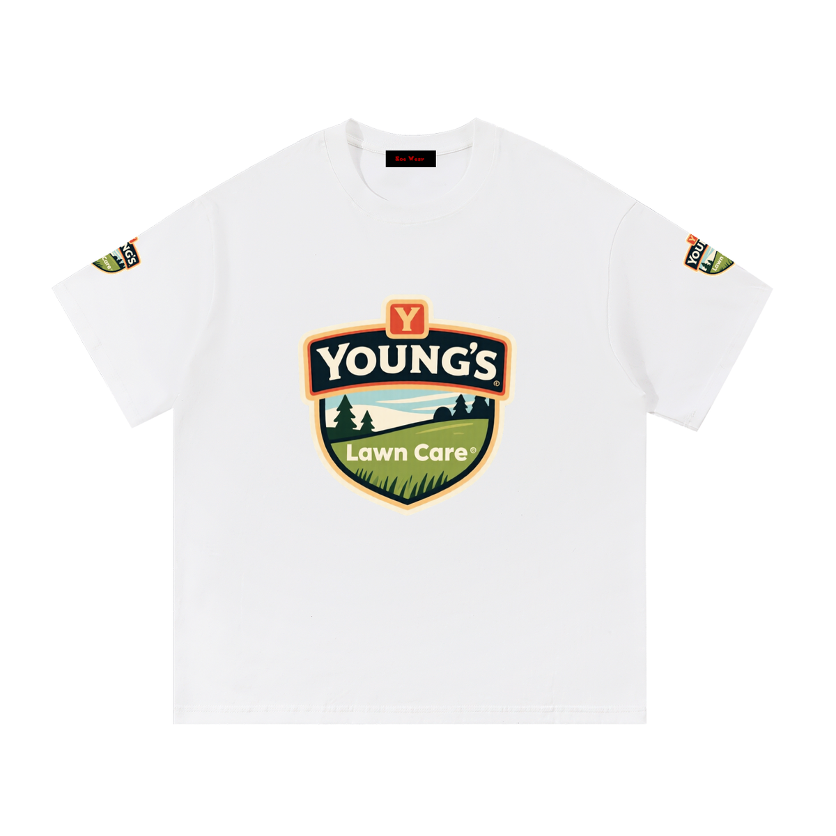 Youngs lawn care Essential Cotton T-Shirt