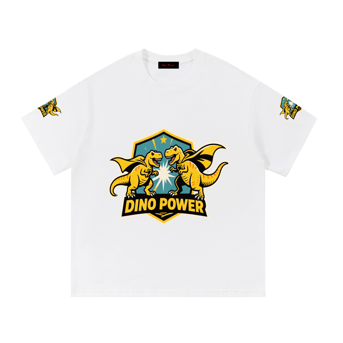 Dino power Essential Cotton T-Shirt