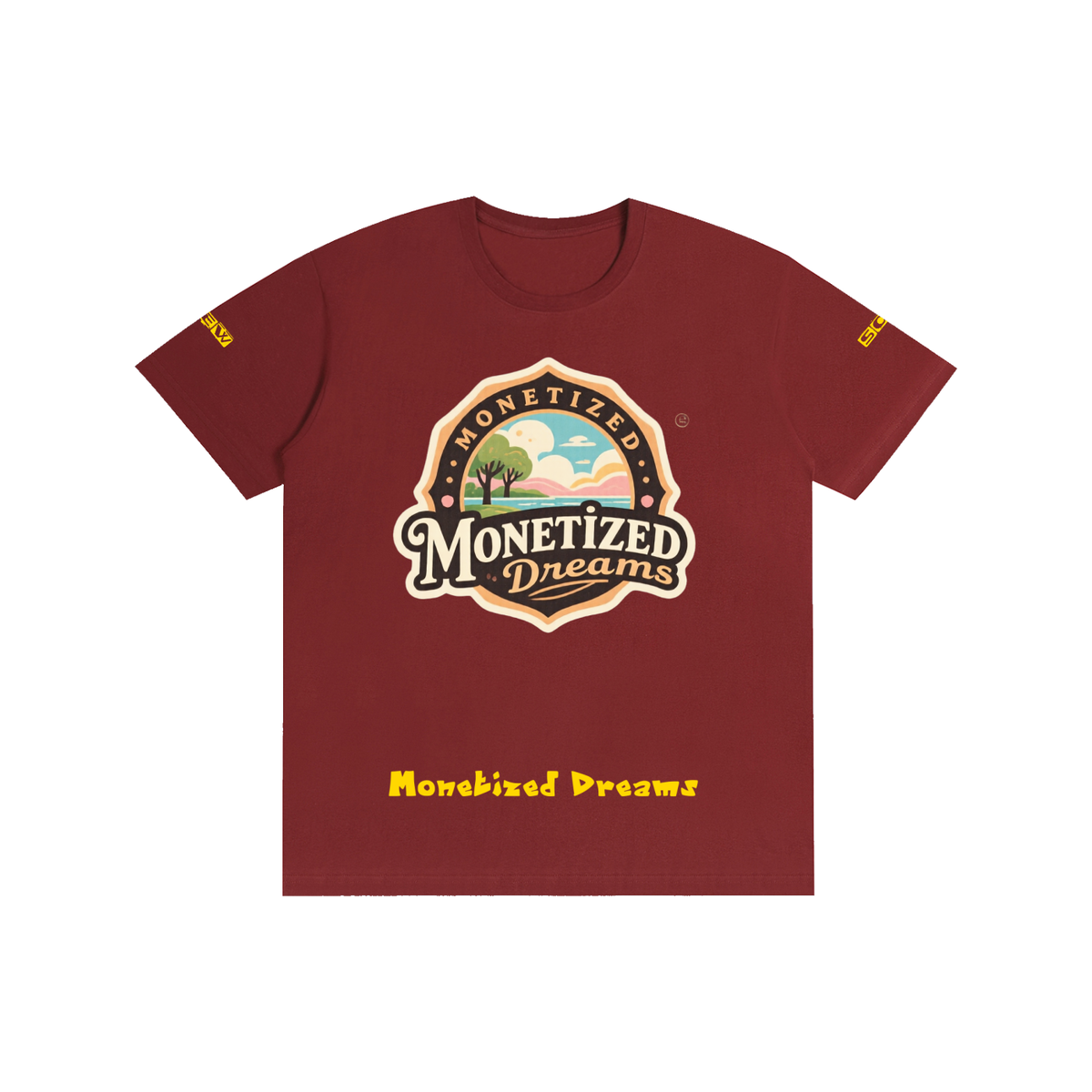 Monetized Dreams Pure Cotton Unisex T-Shirt