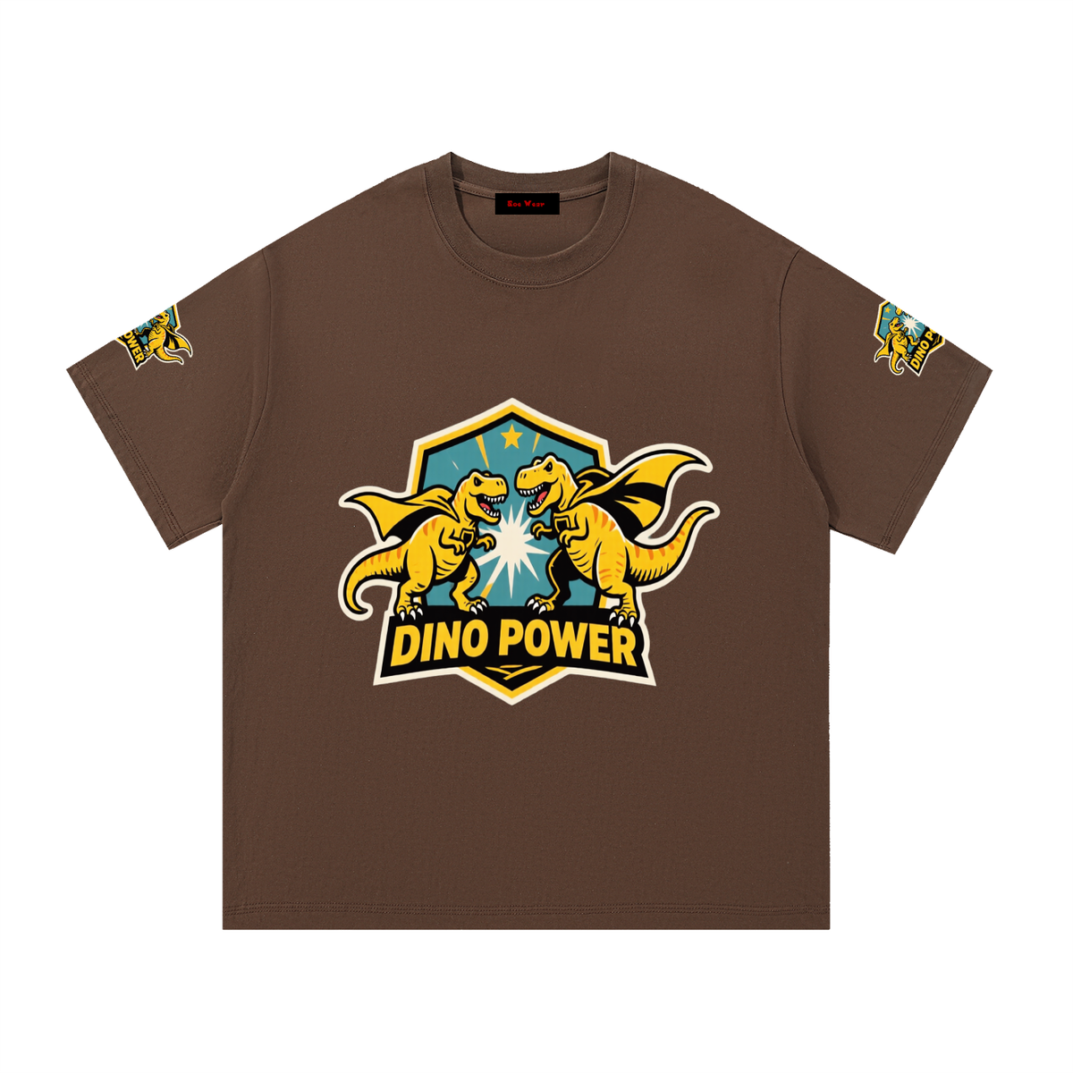 Dino power Essential Cotton T-Shirt