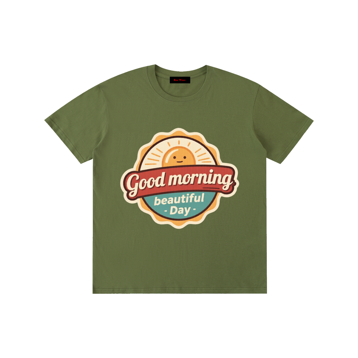 Good morning Pure Cotton Unisex T-Shirt