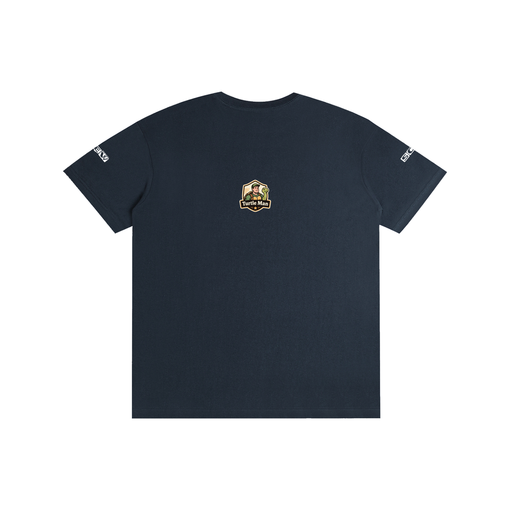 Turtle man Pure Cotton Unisex T-Shirt