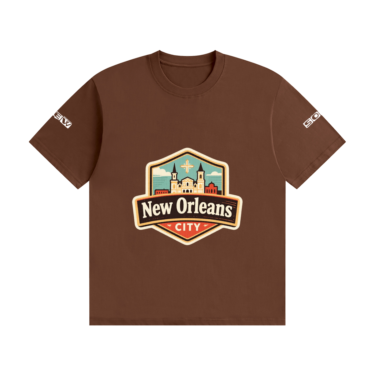 70117 new Orleans Unisex Seamless Cotton T-Shirt