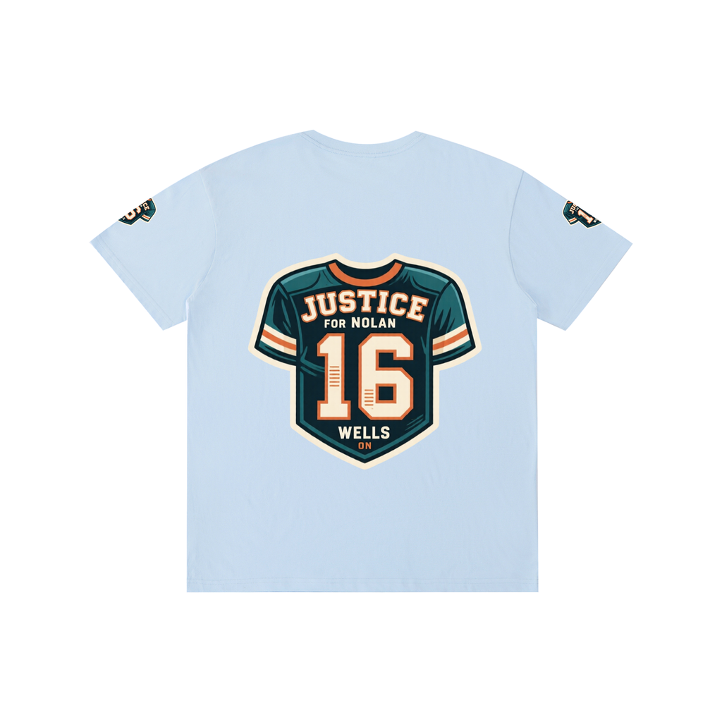 Justice for Nolan wells Pure Cotton Unisex T-Shirt