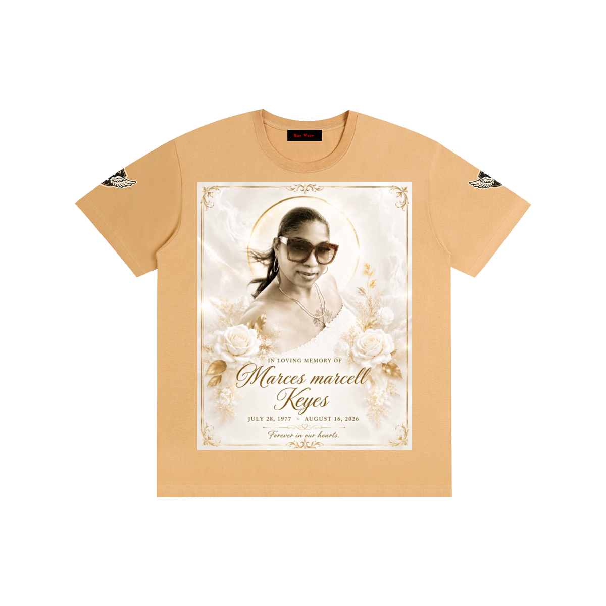 Rest in heaven babygirl Pure Cotton Unisex T-Shirt