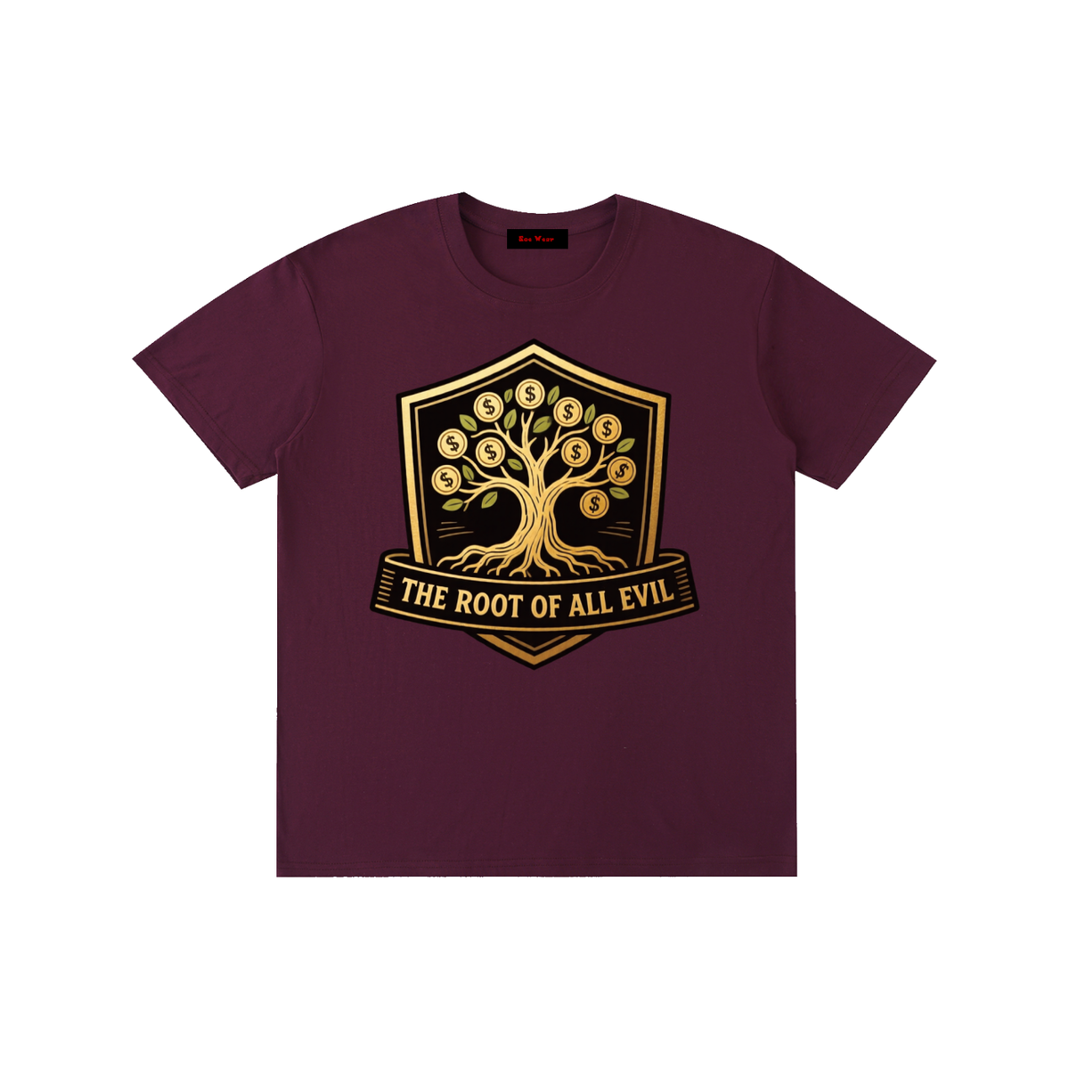 The Root of all evil Pure Cotton Unisex T-Shirt