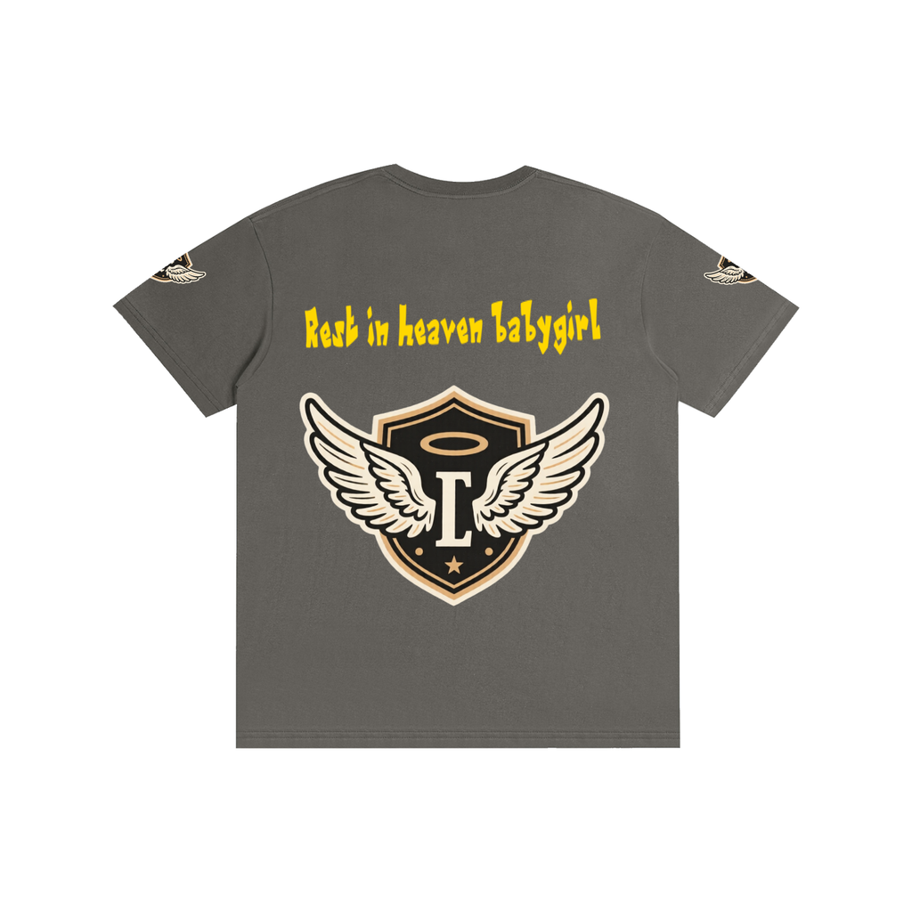 Rest in heaven babygirl Pure Cotton Unisex T-Shirt