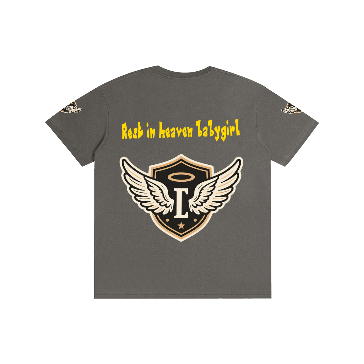 Rest in heaven babygirl Pure Cotton Unisex T-Shirt