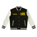 East side Two-Tone Fleeced Varsity Jacket
