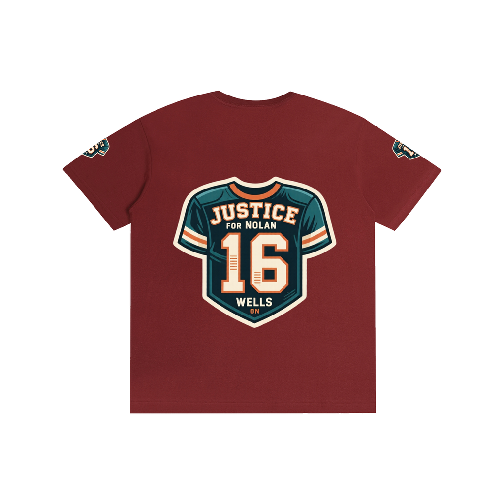 Justice for Nolan wells Pure Cotton Unisex T-Shirt