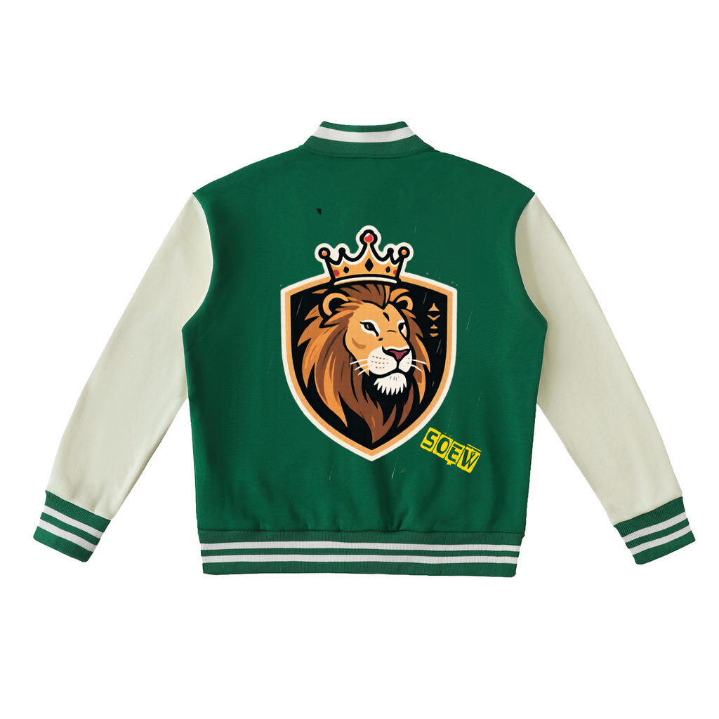 Top Cat Two-Tone Fleeced Varsity Jacket