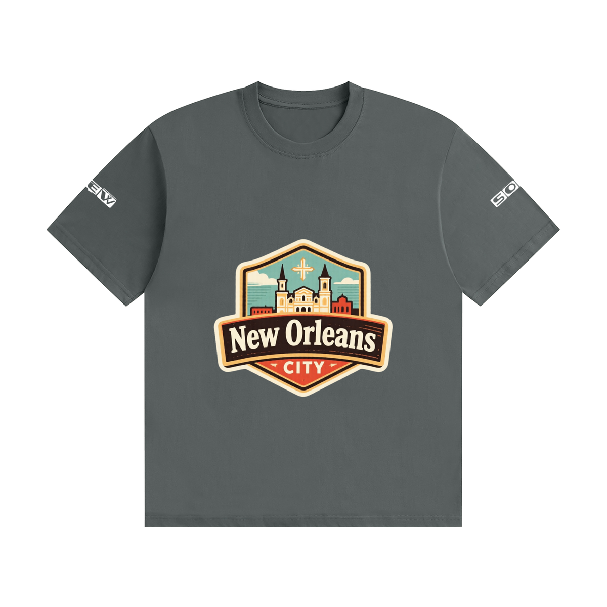 70117 new Orleans Unisex Seamless Cotton T-Shirt