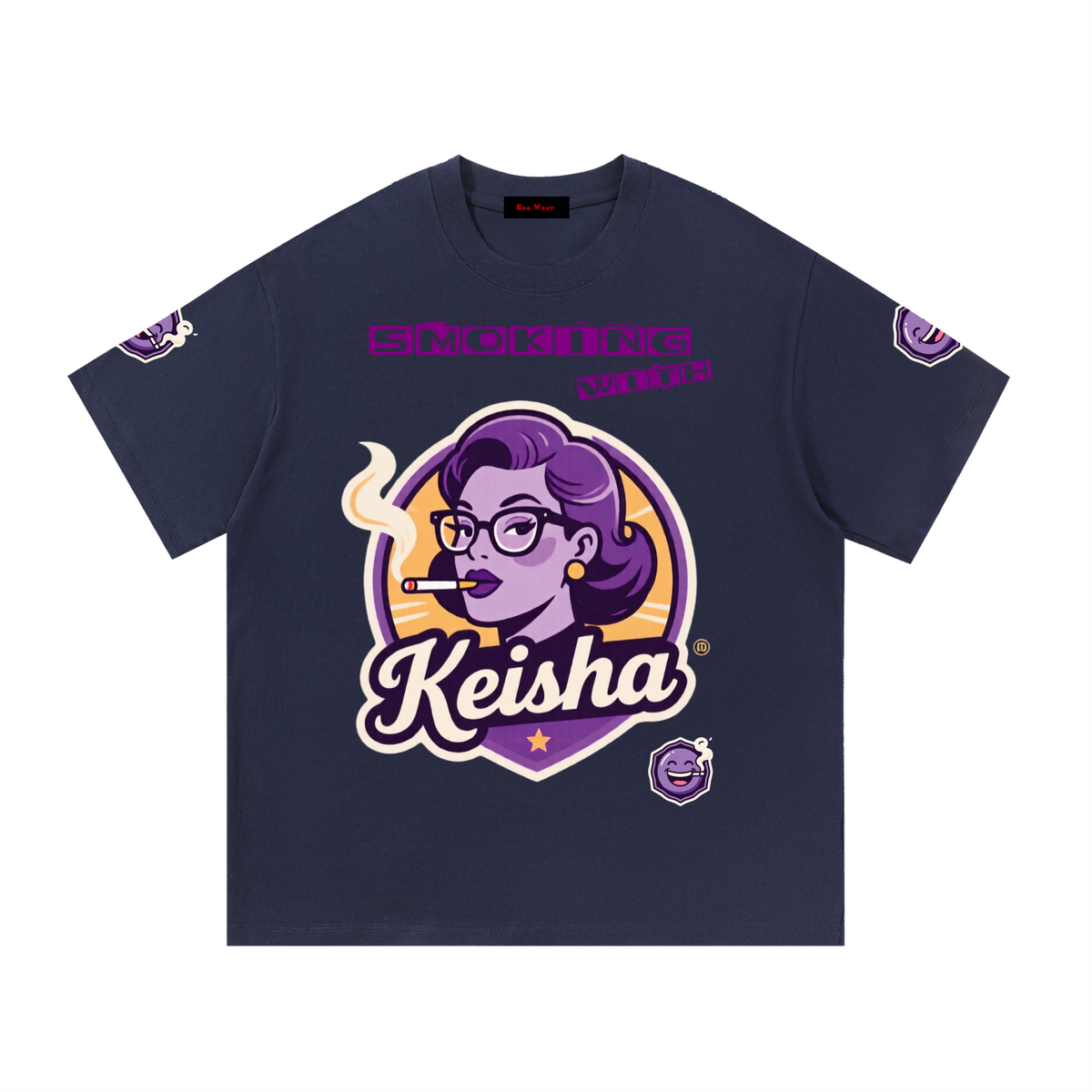 Smoking with Keisha Essential Cotton T-Shirt