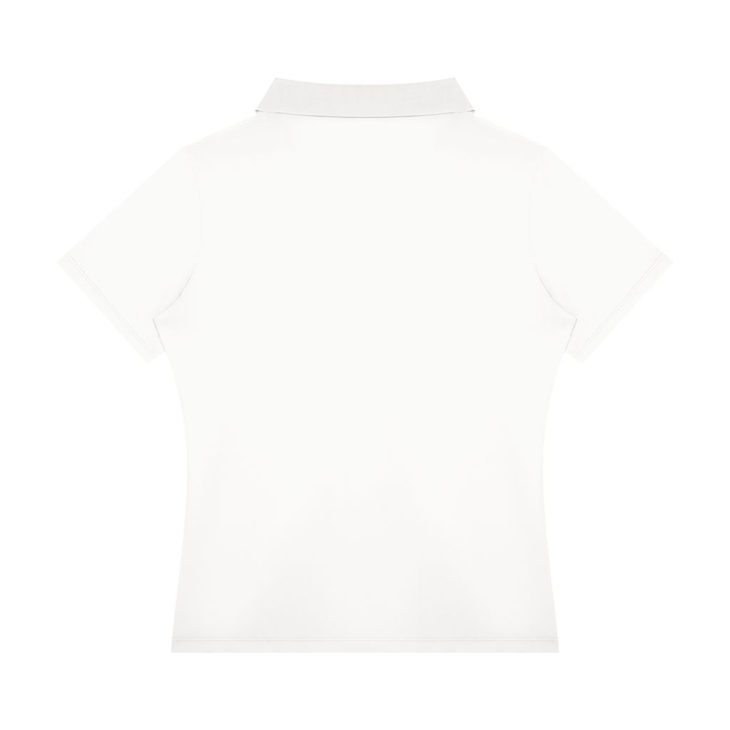 55 hearts Women’s Color Block Polo Shirt