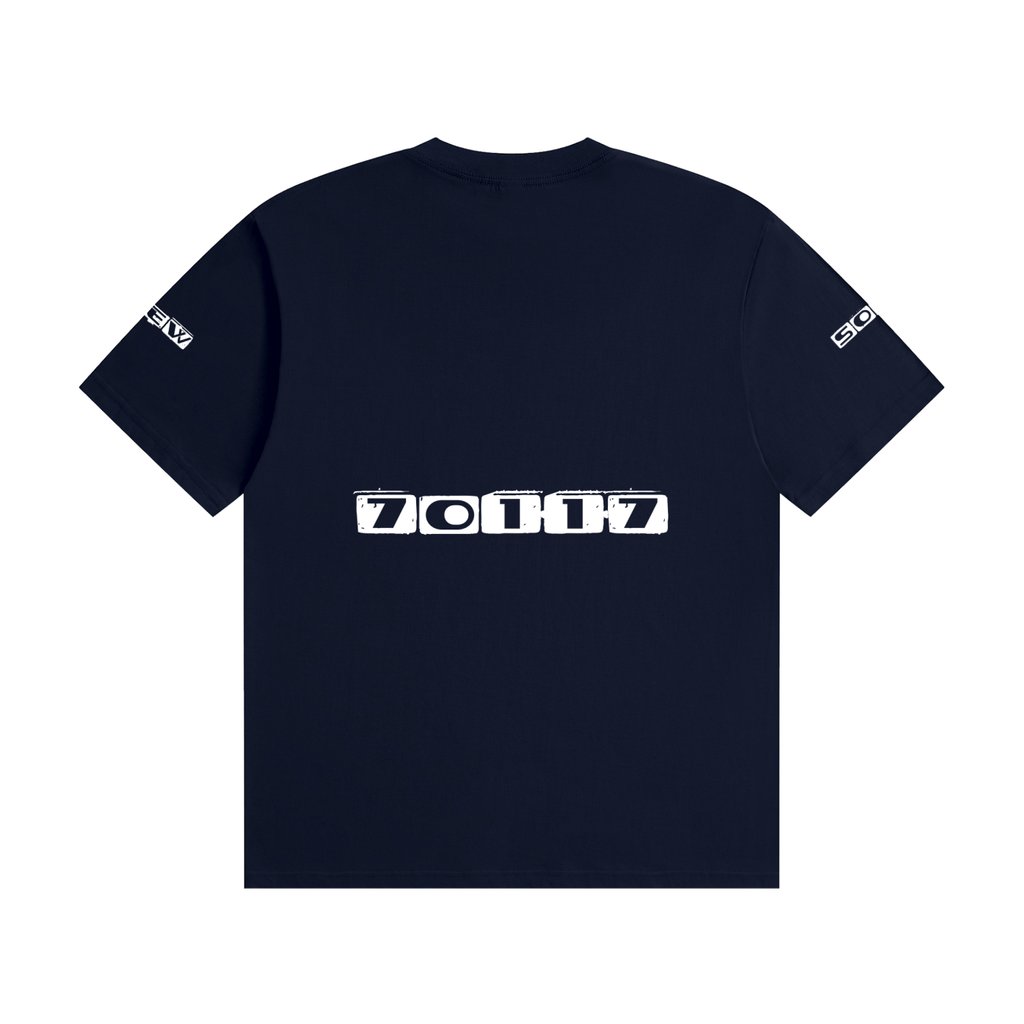 70117 new Orleans Unisex Seamless Cotton T-Shirt