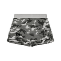 Soew Women's Slim Camo Shorts
