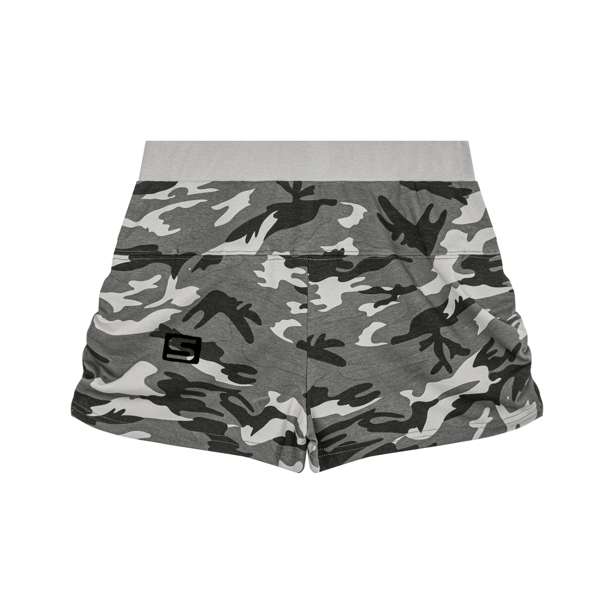 Soew Women's Slim Camo Shorts