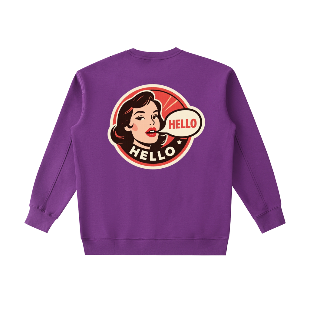 Soe Wear Hello Heavyweight Crewneck Sweatshirt