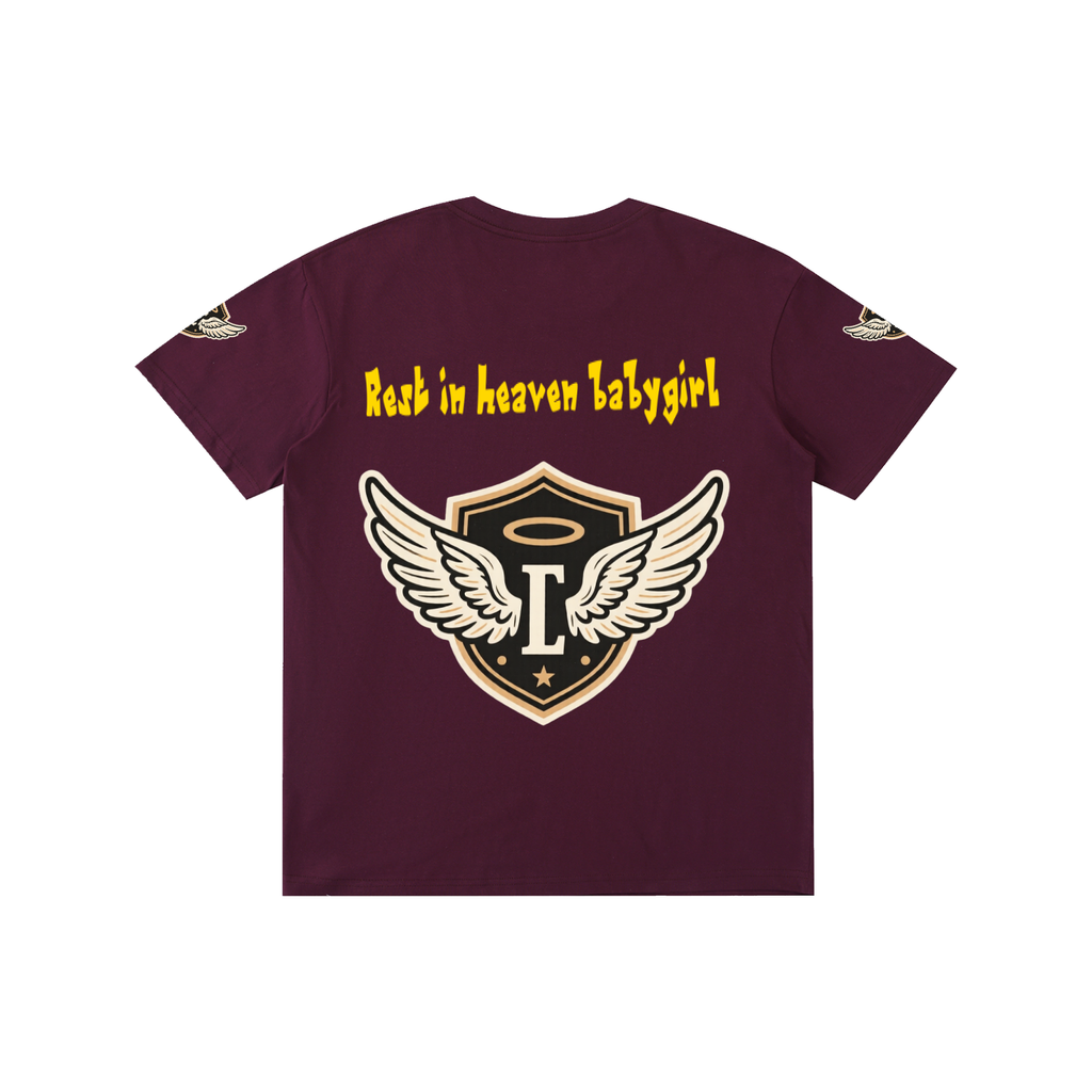 Rest in heaven babygirl Pure Cotton Unisex T-Shirt
