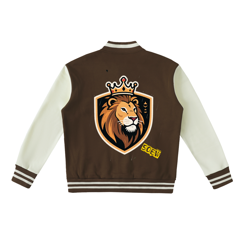 Top Cat Two-Tone Fleeced Varsity Jacket