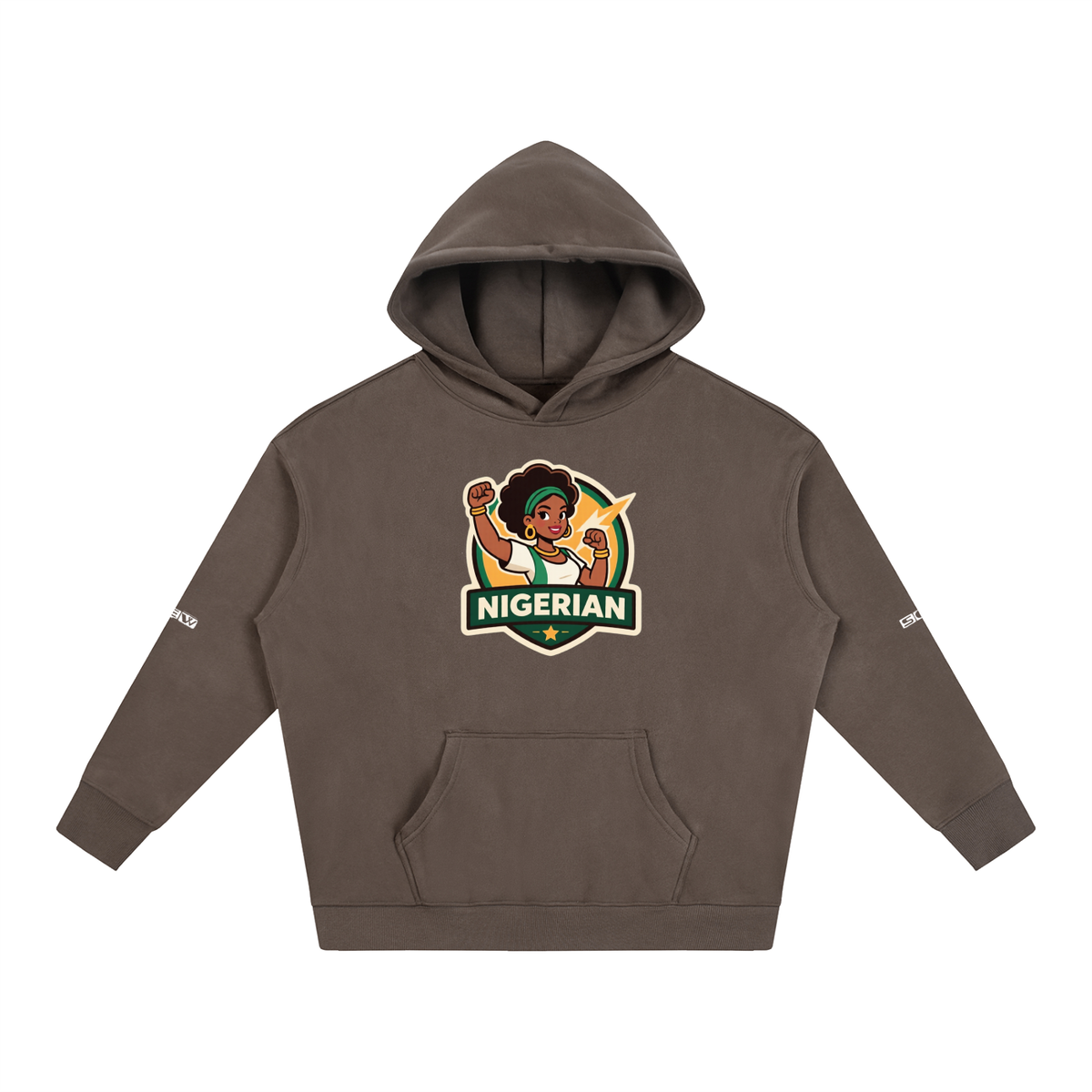 Mighty Marv Oversize Fleeced Hoodie