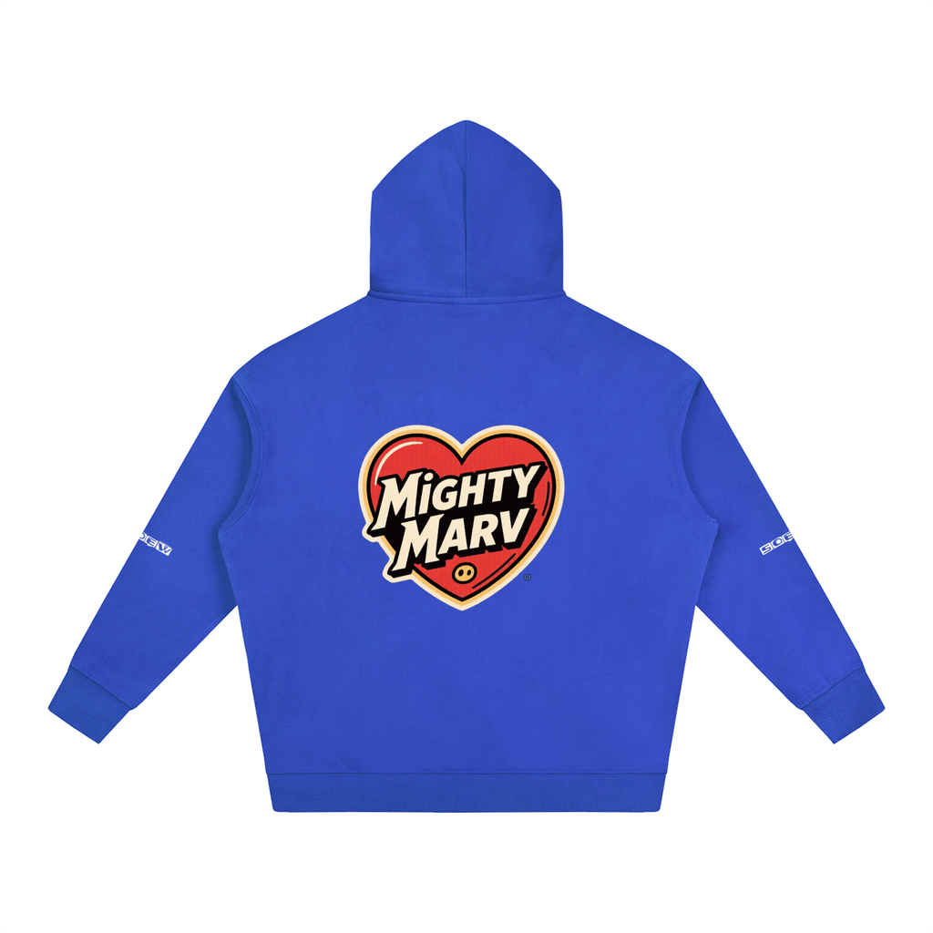 Mighty Marv Oversize Fleeced Hoodie