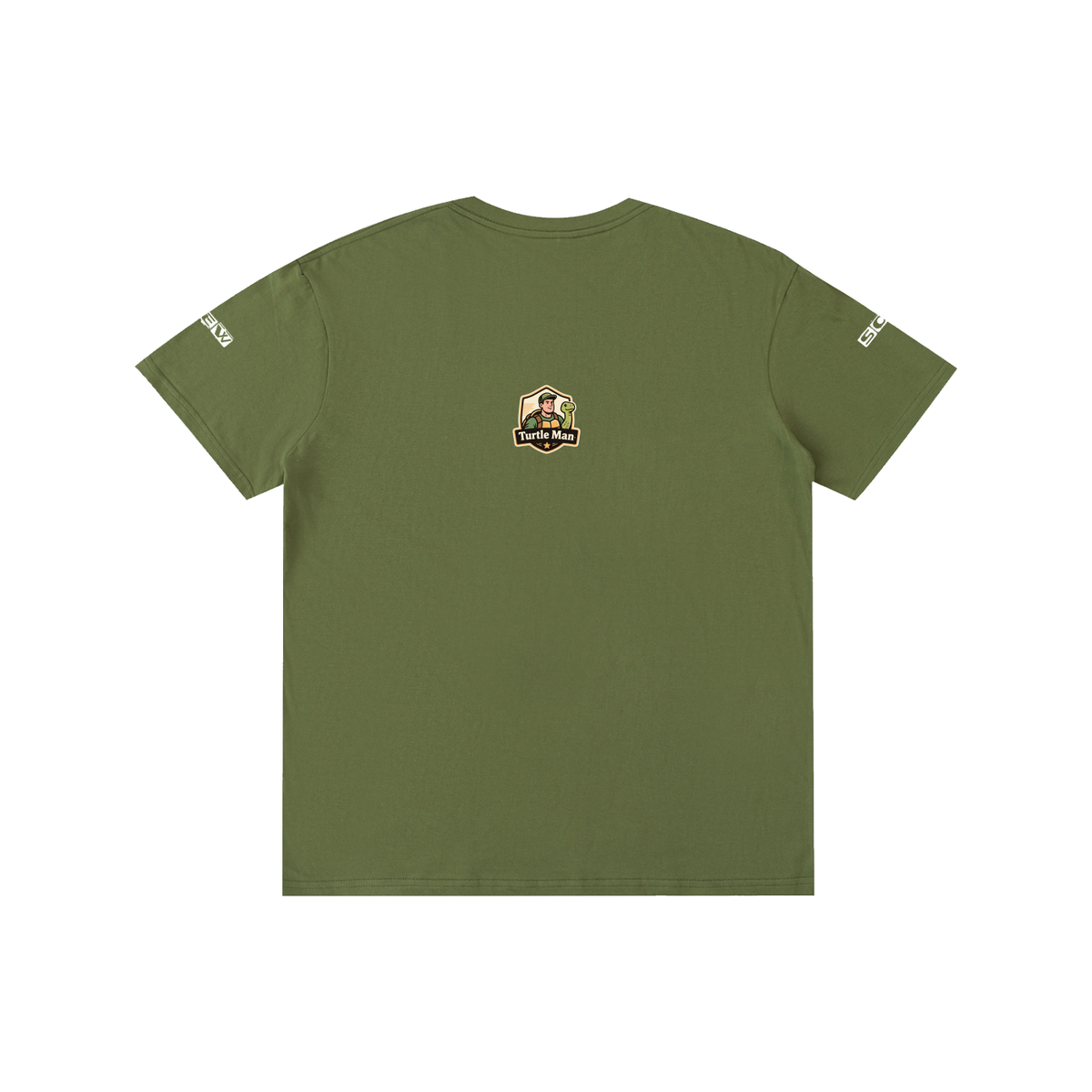 Turtle man Pure Cotton Unisex T-Shirt