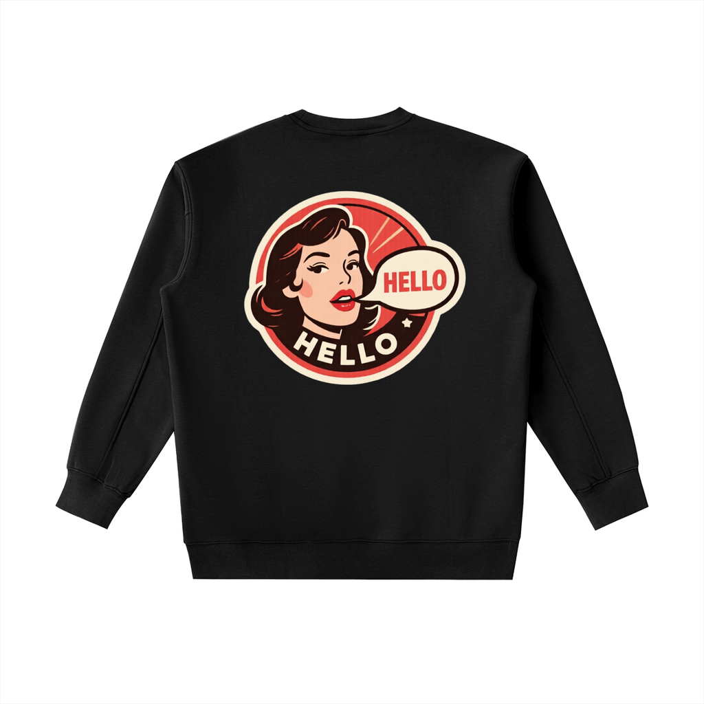 Soe Wear Hello Heavyweight Crewneck Sweatshirt