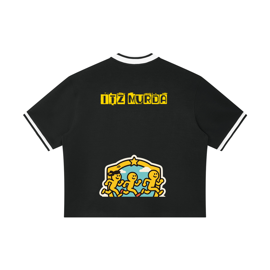 Itz murda Unisex Oversized Baseball Jersey