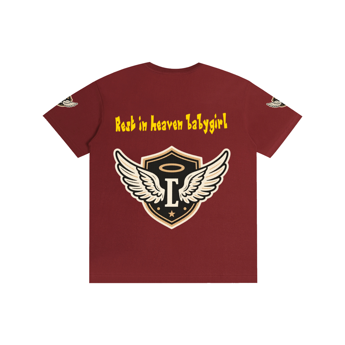 Rest in heaven babygirl Pure Cotton Unisex T-Shirt