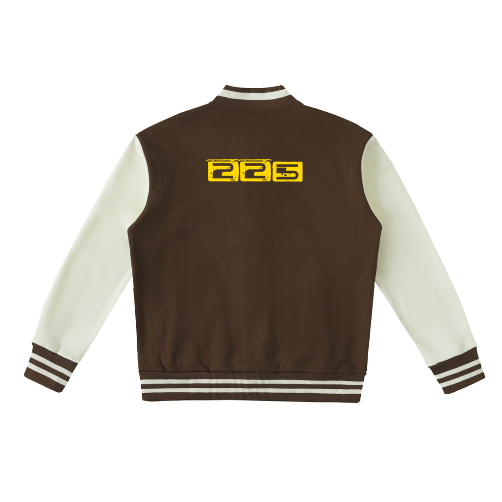 Dat raq 225 Two-Tone Fleeced Varsity Jacket