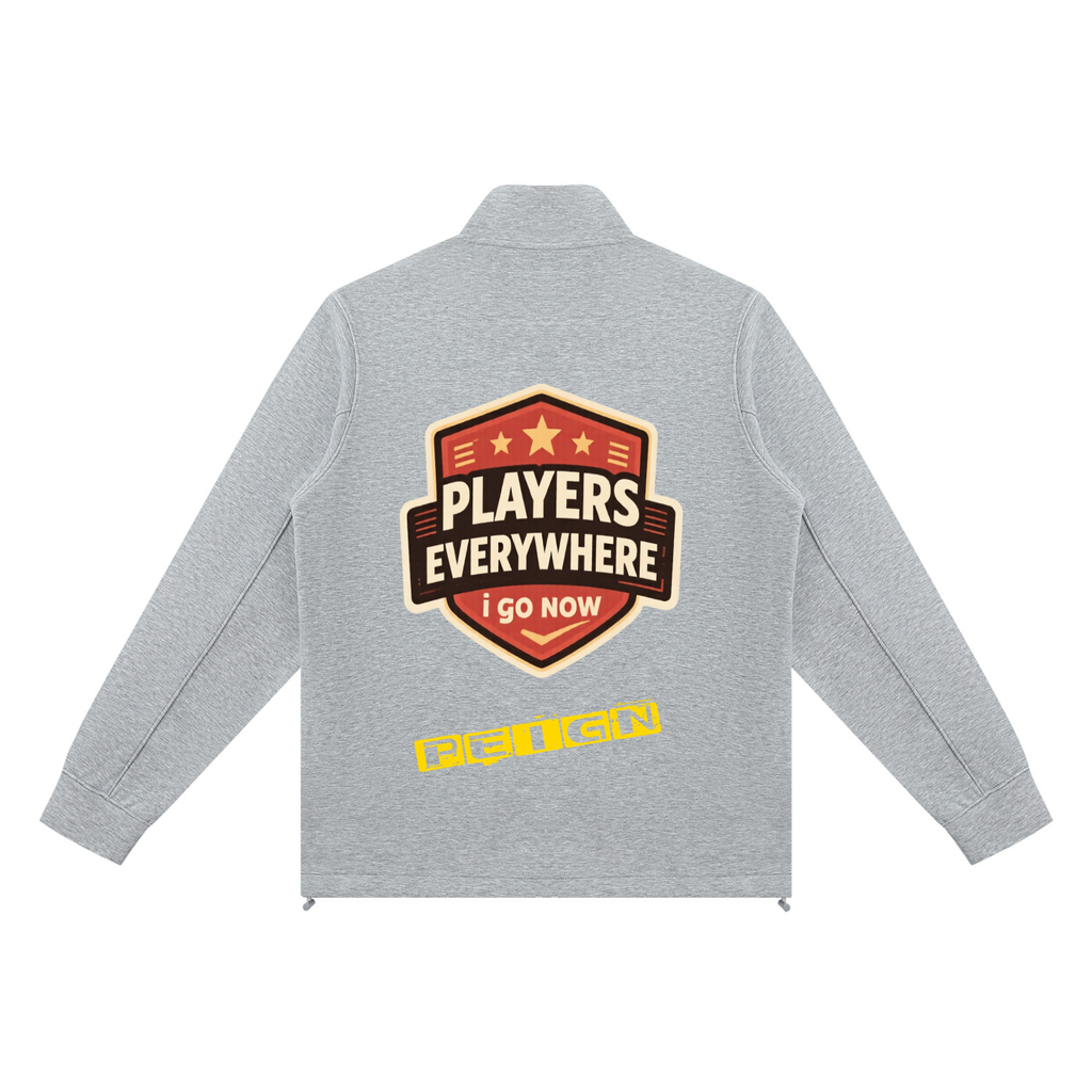 PEIGN Unisex Stand Collar Jacket