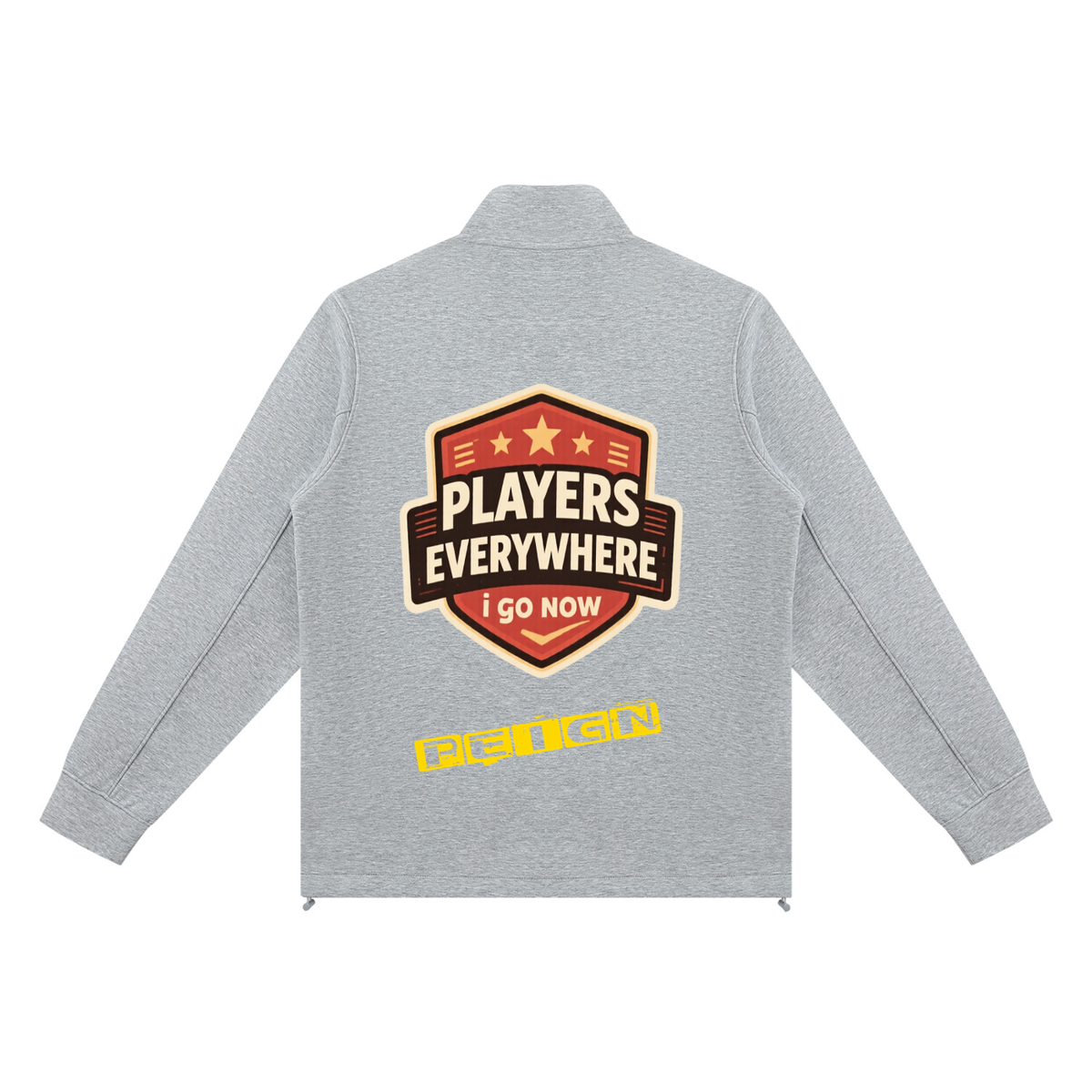 PEIGN Unisex Stand Collar Jacket